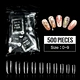 acrylic oval nail